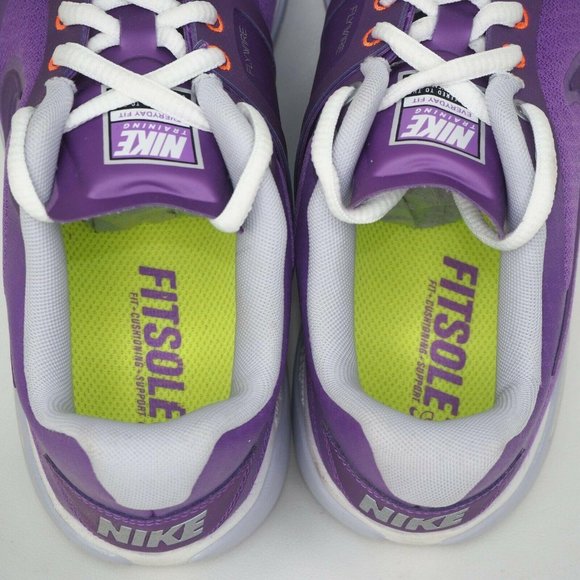 Nike Nk Free Xt Everyday Fit+ Womens Purple Shoes - Picture 7 of 12